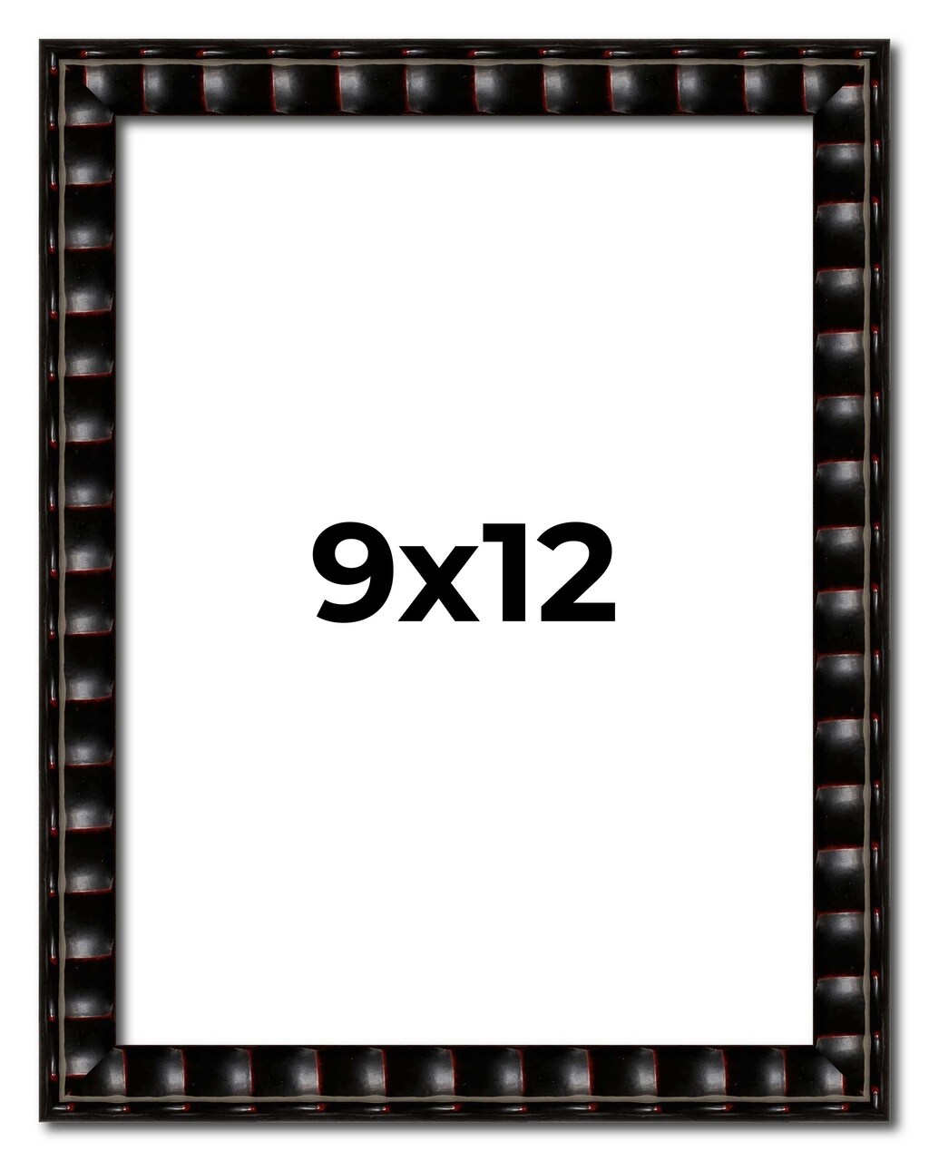 9x12 Bamboo Picture Frame with UV-Resistant Acrylic & Acid Free Backing, Available in 4 Finishes - Brown, Black, Gold, and Natural